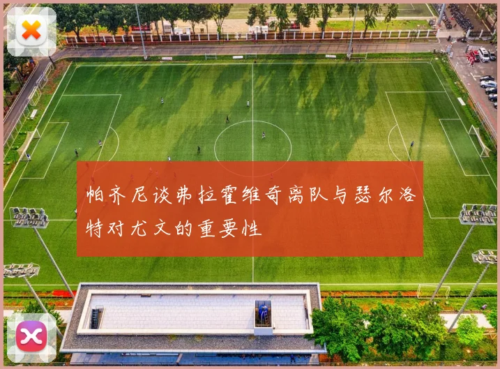 帕齐尼谈弗拉霍维奇离队与瑟尔洛特对尤文的重要性
